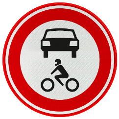 Verkeersbord C12 klein